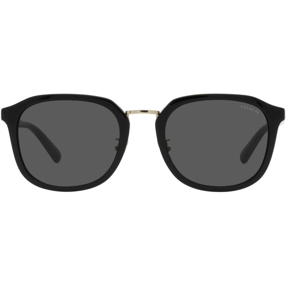 imageCoach Mens Hc8366 Square SunglassesBlackGrey Solid