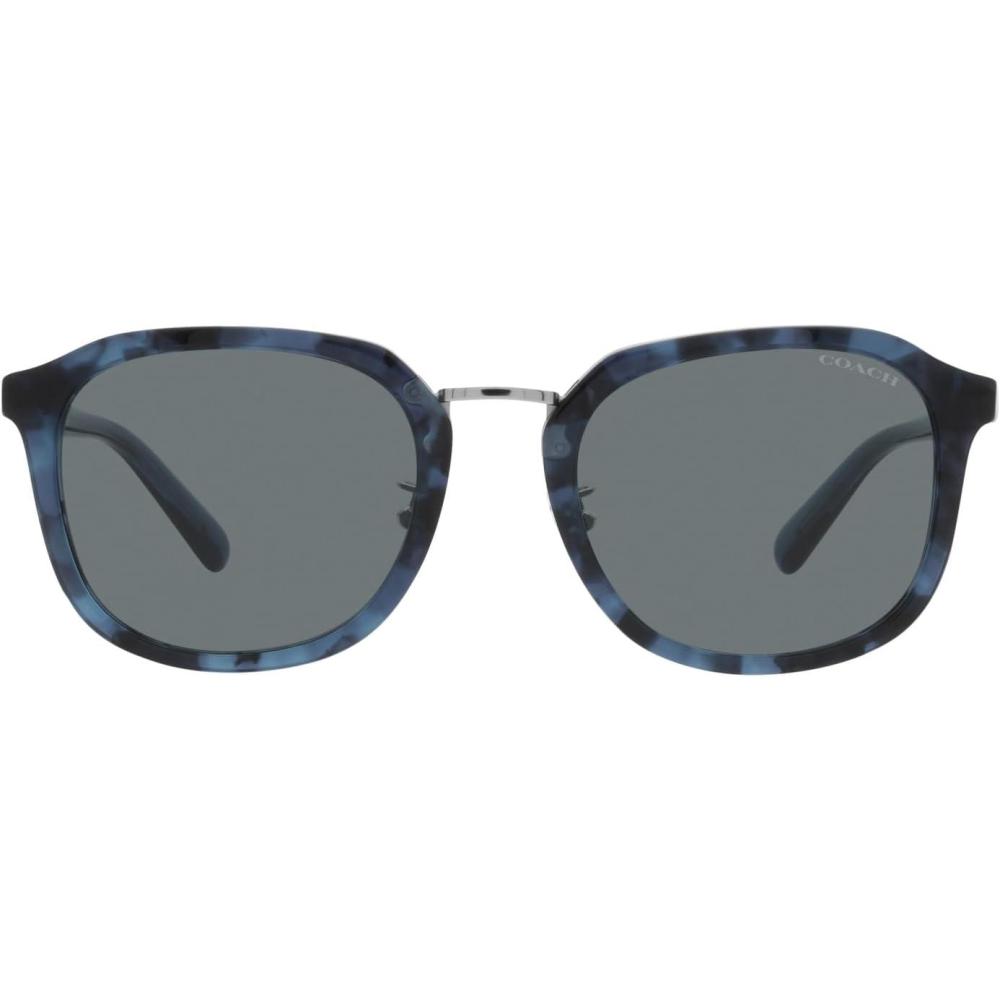 imageCoach Mens Hc8366 Square SunglassesBlue TortoiseBlue Solid