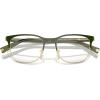 imageCOACH Mens HC5131 Rectangular Prescription Eyewear Frames Light GoldOliveDemo Lens 51 mm