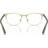 imageCOACH Mens HC5131 Rectangular Prescription Eyewear Frames Light GoldOliveDemo Lens 51 mm