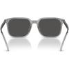 imageCOACH Mens Hc8411u Universal Fit Square SunglassesTransparent GreyGrey Solid
