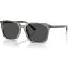 imageCOACH Mens Hc8411u Universal Fit Square SunglassesTransparent GreyGrey Solid
