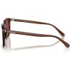 imageCOACH Mens Hc8411u Universal Fit Square SunglassesTransparent MahoganyWine Solid
