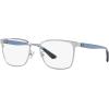 imageCoach Mens Hc5159 Rectangular Prescription Eyewear FramesShiny SilverDemo Lens