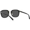 imageCoach Mens Hc8366 Square SunglassesBlackGrey Solid