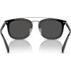 imageCoach Mens Hc8382 Square SunglassesBlackGrey Solid