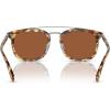 imageCoach Mens Hc8382 Square SunglassesHoney TortoiseBrown Solid