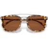 imageCoach Mens Hc8382 Square SunglassesHoney TortoiseBrown Solid