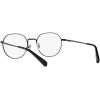 imageCoach Womens Hc5141 Round Prescription Eyewear FramesSatin BlackDemo Lens