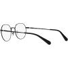 imageCoach Womens Hc5141 Round Prescription Eyewear FramesSatin BlackDemo Lens