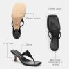 imageCoach Womens Heritage Hardware Thong SandalBlack