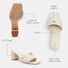imageCoach Womens Holly Block Heel Sandal PlatformChalk