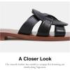 imageCoach Womens Issa Leather SandalBlack