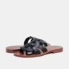 imageCoach Womens Issa Leather SandalBlack