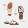 imageCoach Womens Issa Leather SandalChalk