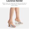 imageCoach Womens Laurence Metallic Leather SandalSilver