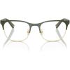 imageCOACH Mens HC5131 Rectangular Prescription Eyewear Frames Light GoldOliveDemo Lens 51 mm