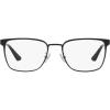 imageCoach Mens Hc5159 Rectangular Prescription Eyewear FramesShiny BlackDemo Lens