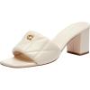 imageCoach Womens Holly Block Heel Sandal PlatformChalk