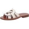 imageCoach Womens Issa Leather SandalChalk