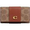 imageCoach Womens Ring Key CASE 6 Cosmetic Bag