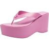 imageCoach Womens Sculpted C Platform Flip FlopFuchsia
