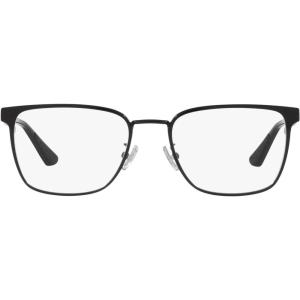 imageCoach Mens Hc5159 Rectangular Prescription Eyewear FramesShiny BlackDemo Lens