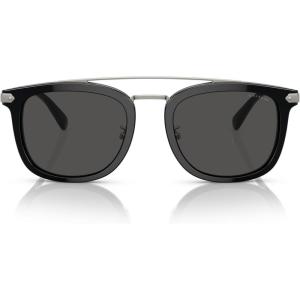 imageCoach Mens Hc8382 Square SunglassesBlackGrey Solid
