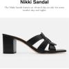imageCoach Womens Nikki SlipOn SandalBlack