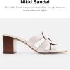 imageCoach Womens Nikki SlipOn SandalChalk