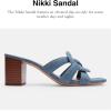 imageCoach Womens Nikki SlipOn SandalIndigo Denim