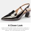 imageCoach Womens Nikola Slingback PumpAnthracite