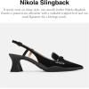 imageCoach Womens Nikola Slingback PumpBlack