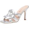 imageCoach Womens Kellie Metallic Leather SandalSilver