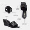 imageCoach Womens Emma Wedge SandalBlack