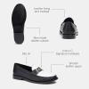 imageCoach Womens Jolene LoaferBlackOptic White
