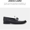 imageCoach Womens Jolene LoaferBlackOptic White