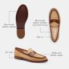 imageCoach Womens Jolene LoaferNaturalSaddle