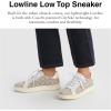 imageCoach Womens Lowline Coated CanvasStoneChalk