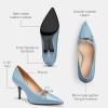 imageCoach Womens Runway Pump Ballet Flat CharcoalBlack 5