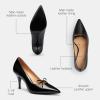 imageCoach Womens Runway PumpCharcoalBlack