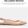 imageCoach Womens Vae Leather SkimmerBeechwood