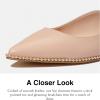 imageCoach Womens Vae Leather SkimmerBeechwood