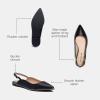 imageCoach Womens Vae Leather SkimmerBlack
