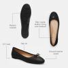 imageCoach womens Abigail Ballet FlatBlack