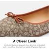 imageCoach womens Abigail Ballet FlatCocoaBurnished Amber