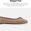 imageCoach womens Abigail Ballet FlatCocoaBurnished Amber