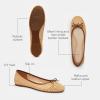 imageCoach womens Abigail Ballet FlatNaturalSaddle