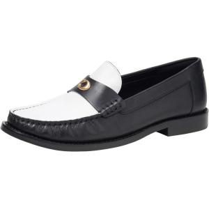 imageCoach Womens Jolene LoaferBlackOptic White