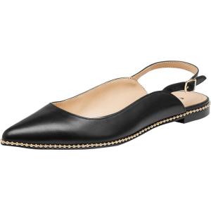 imageCoach Womens Vae Leather SkimmerBlack
